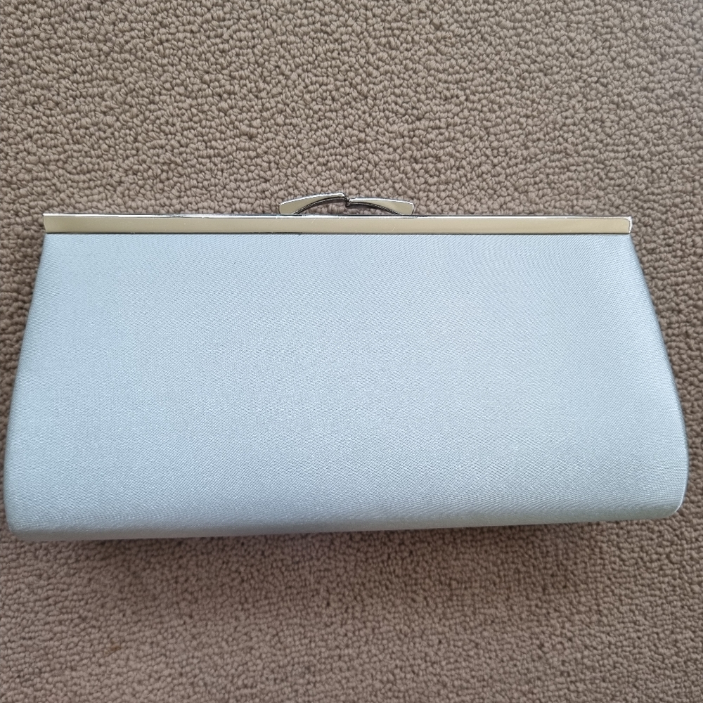 Light Blue Evening Clutch